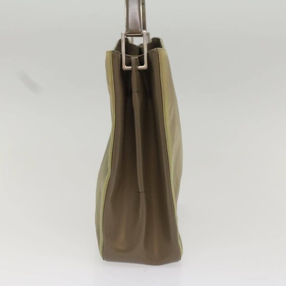 PRADA Shoulder Bag Nylon Khaki Auth cl771 - Picture 3 of 16